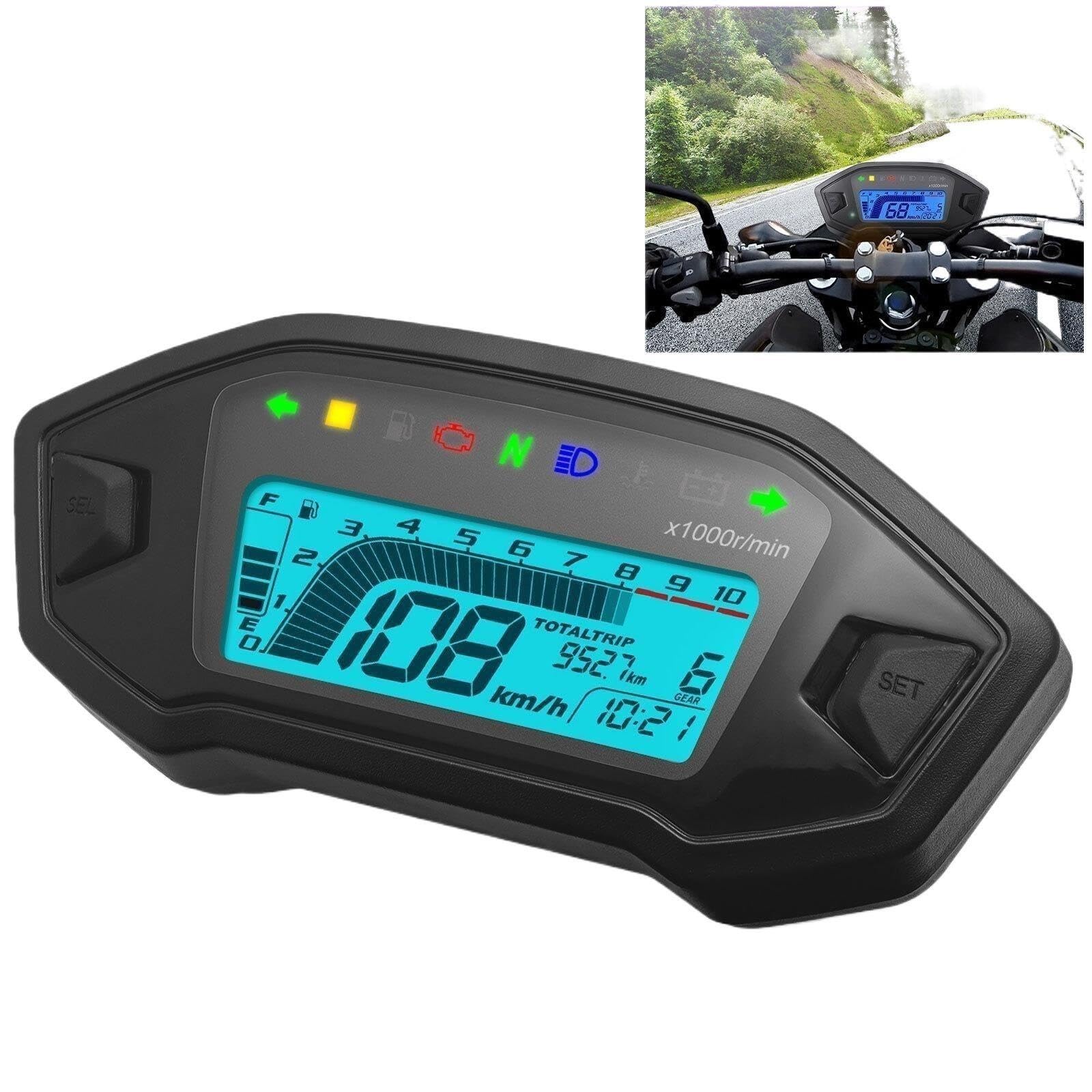Motocykla Prędkościomierz Obrotomierz Motocyklowy