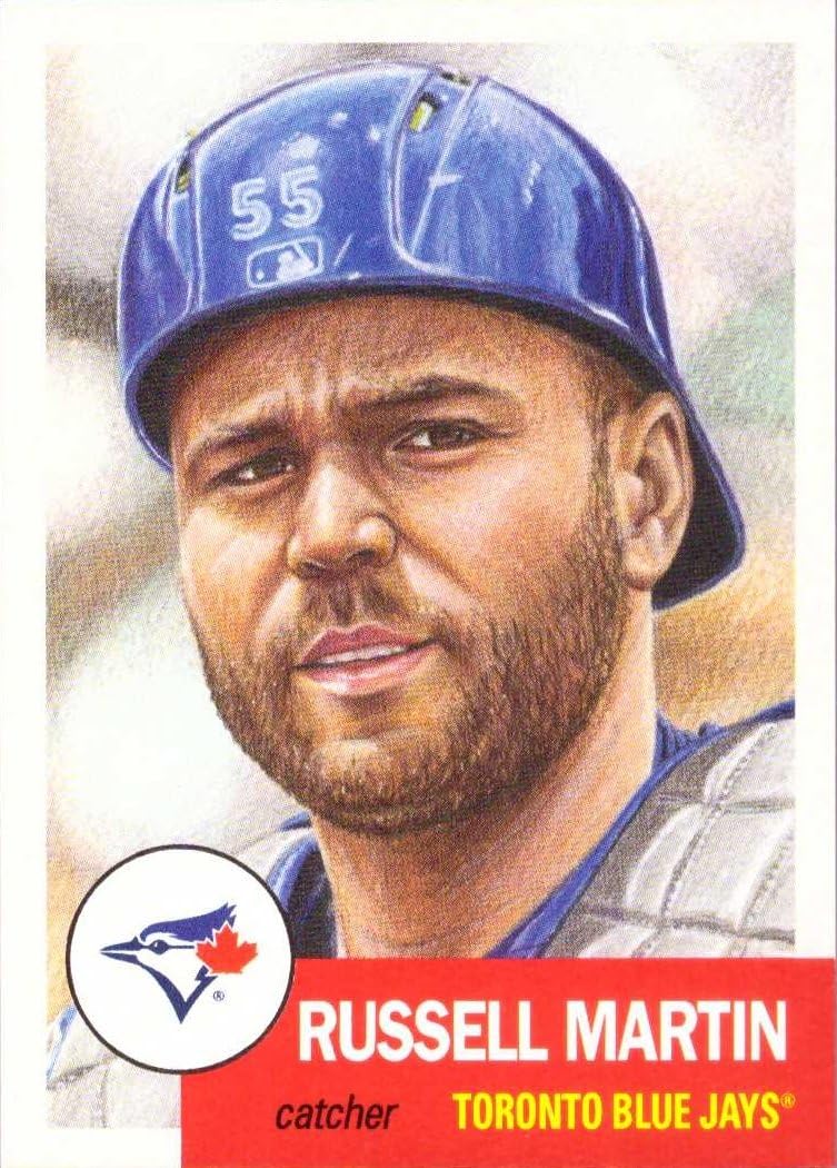 2018 Topps Living Set #8 Russell Martin Baseball Card Toronto Blue Jays - Only 3,953 made!