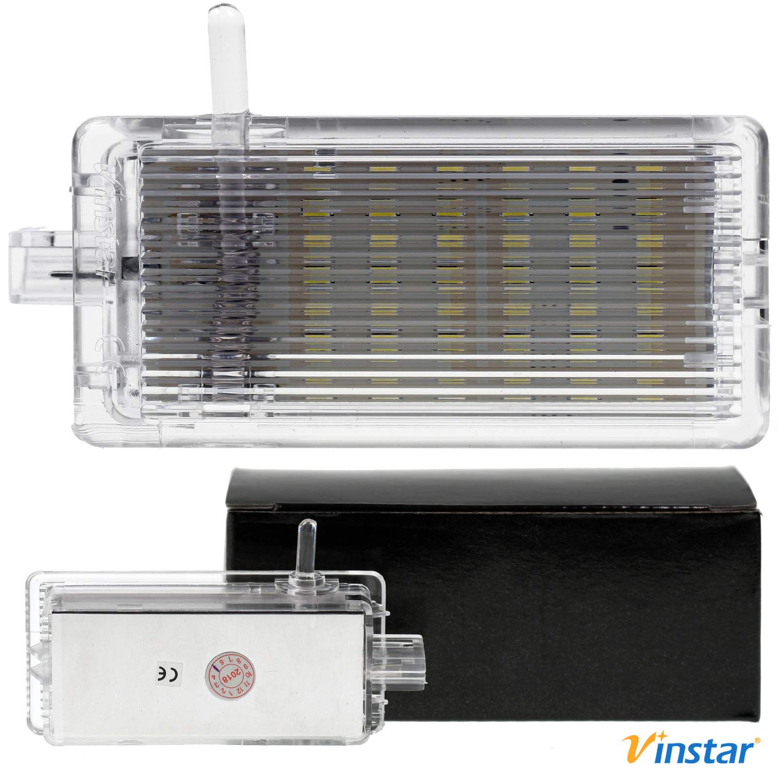 Vinstar Éclairage LED pour boîte à gants compatible avec Mini R50 R52 R53 R55 R56 R57 R58 R59 R60