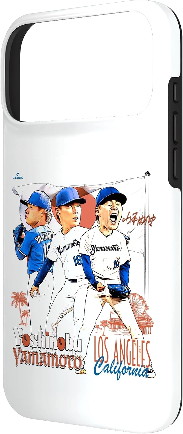 Yoshinobu Yamamoto | Los Angeles D Baseball | MLBYAM701K Case for iPhone 17 Pro Max