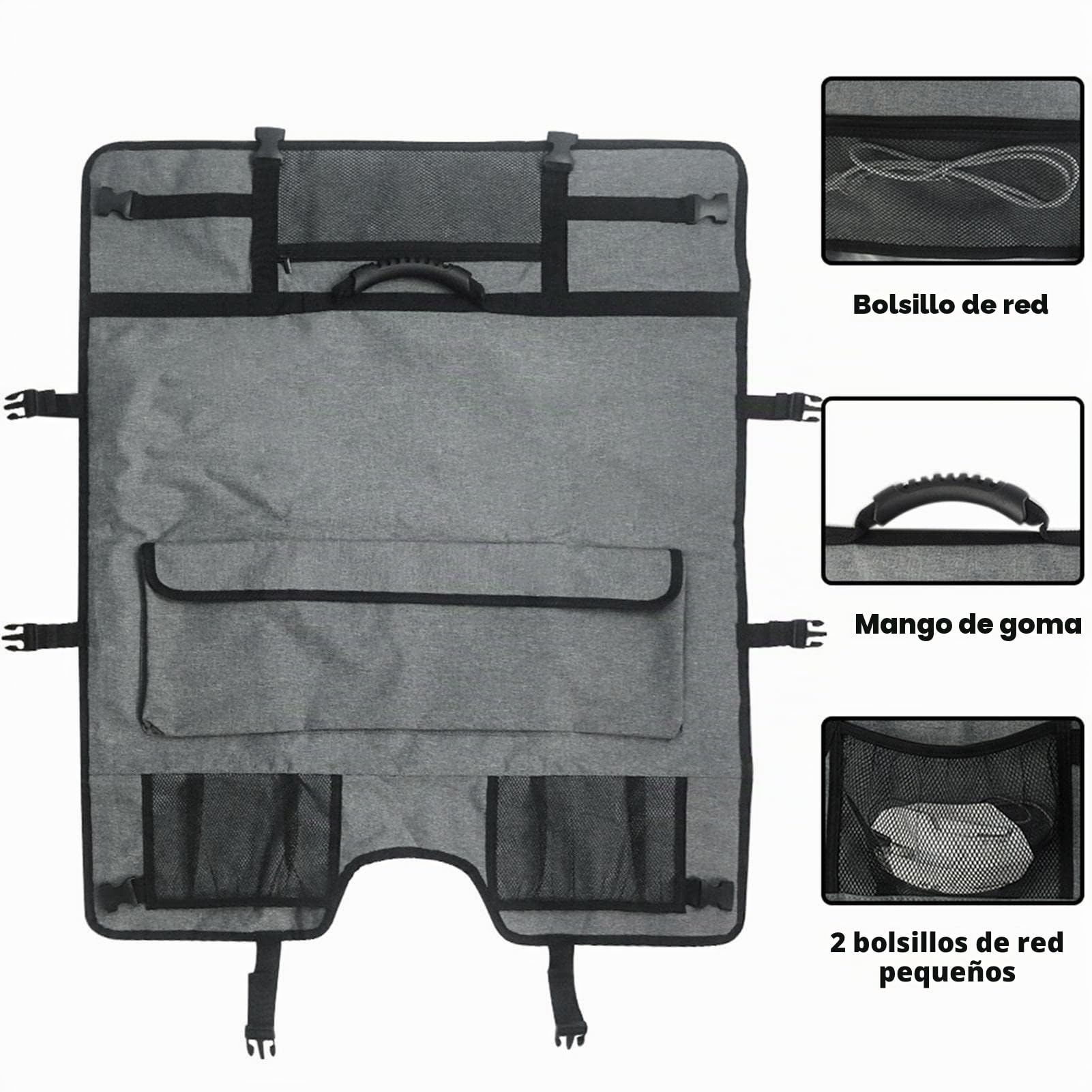 Funda para el transporte del monitor | Funda protectora con transporte | Bolsa viaje acolchada portátil 24-27 pulgadas con bolsillo para accesorios