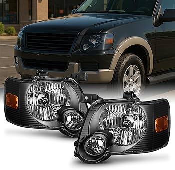 Amazon | AKKON - ブラックベゼル 06-10 フォード