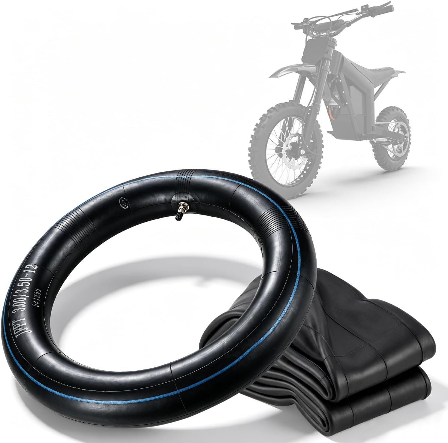 CHAGNCHENG Electric Dirt Bike Inner Tube for Tuttio Soleil01,Front Tire Tube with TR4 Valve Stem for Ebike Tutti Soleil 01