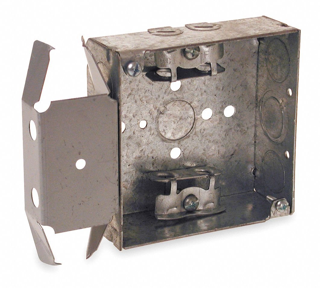 Raco229 Box, Square, 4 x 1.5 In