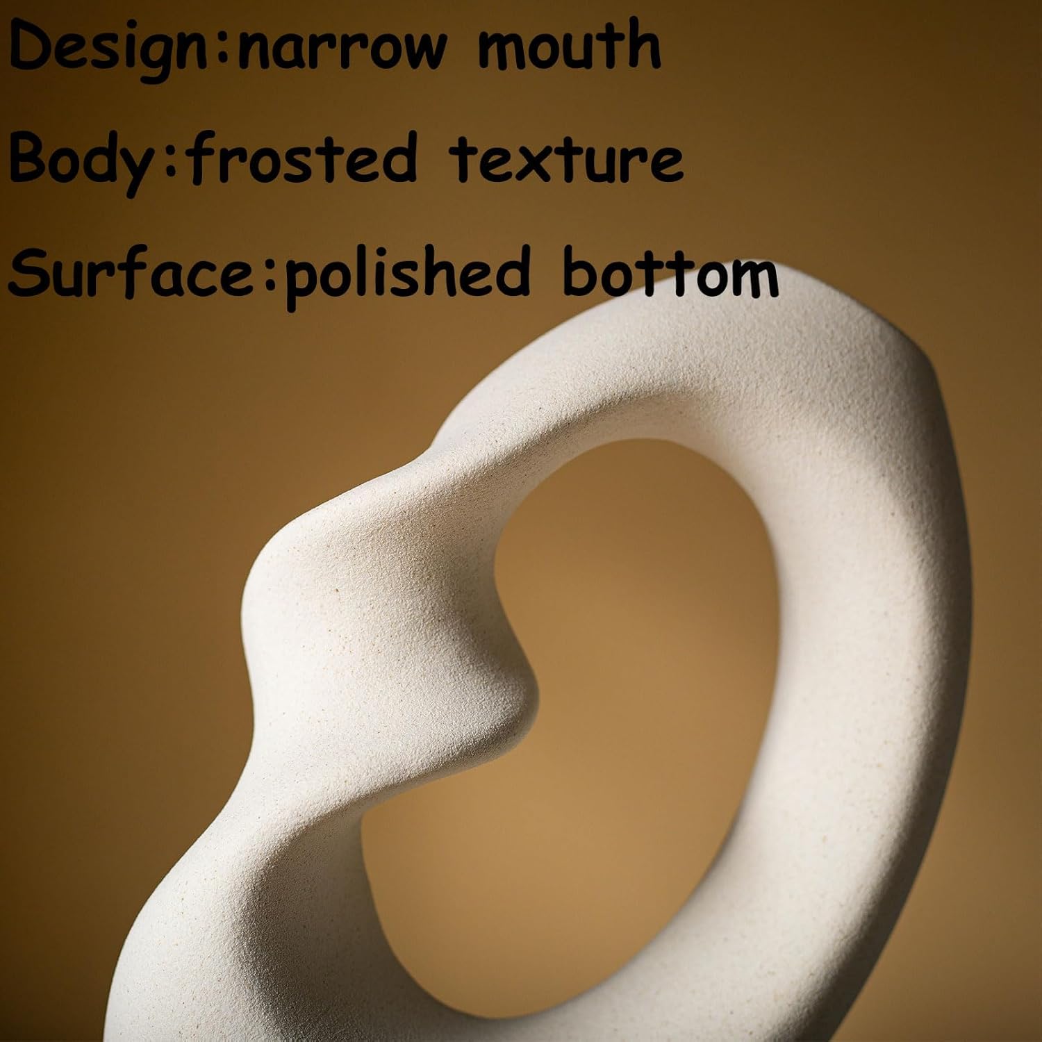 Modern White vase Set of 2,Pampas Grass Ceramic vases for Wedding Party,Aesthetic Flower Vase for Home Decor,Kitchen Tables,Living Room,Bedroom,Console,Wooden Shelf,Office,Coffee Decoration(2 Pcs) - Image 6