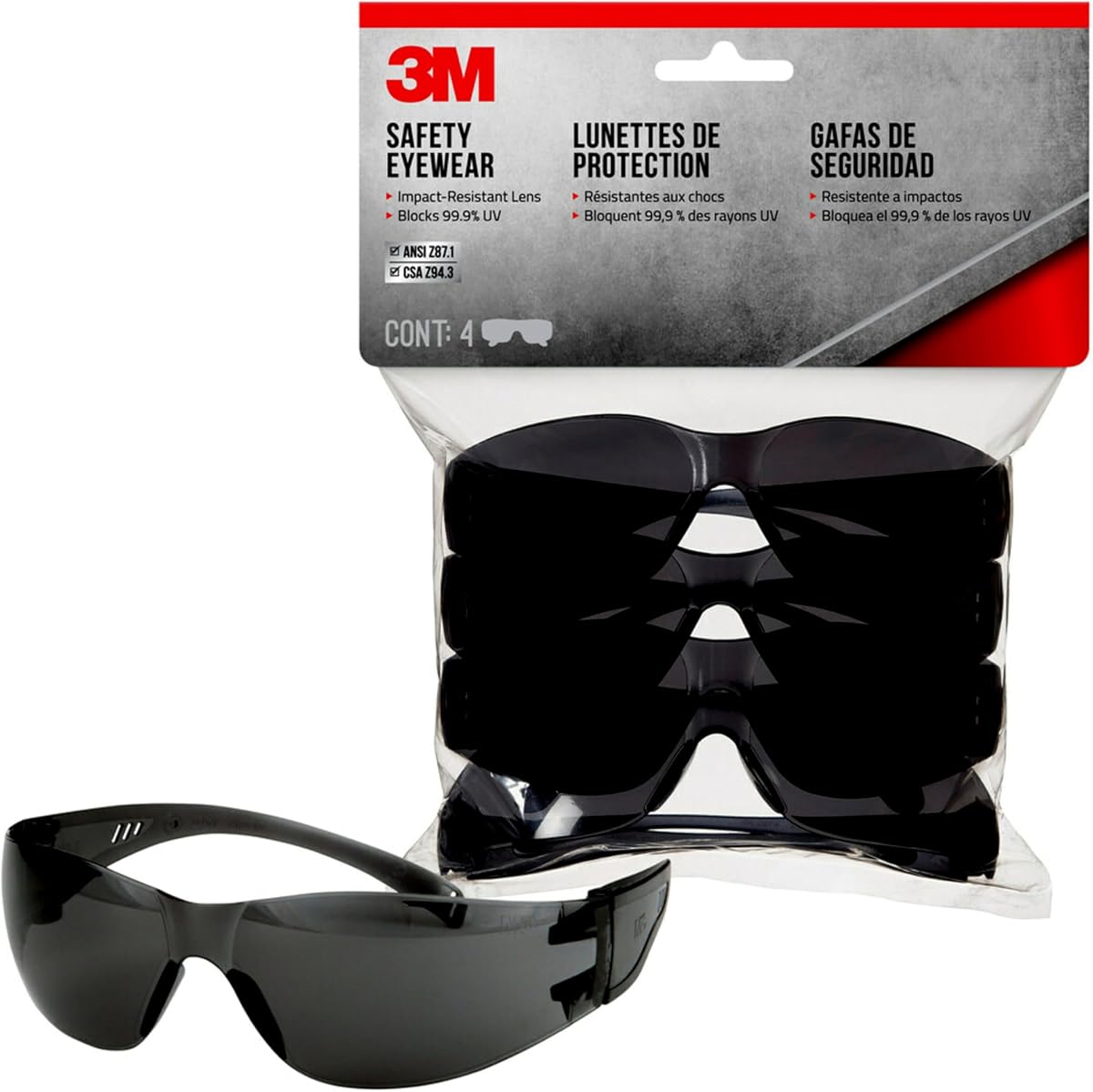 Lentes y lentes de seguridad para lectores 3M