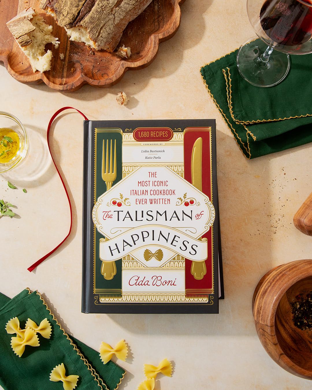 The Talisman of Happiness: The Most Iconic Italian Cookbook Ever Written      Hardcover – October 28, 2025
