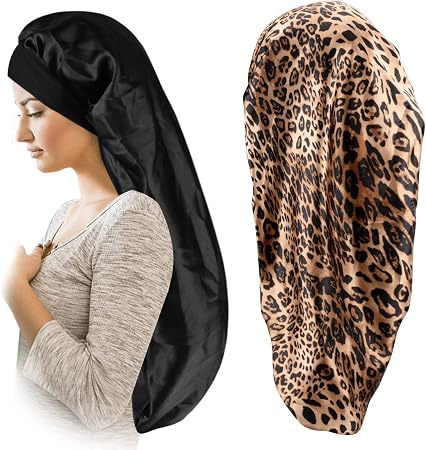 Amazon.com: Satin Bonnet for Women 2 