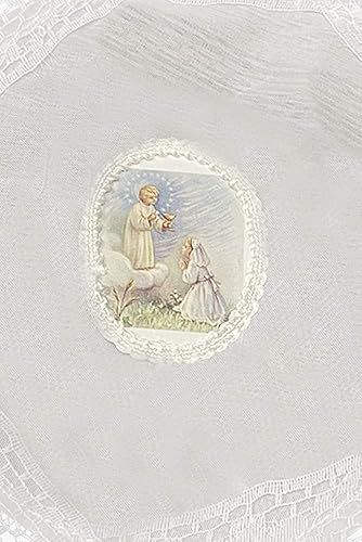 Vista 5 de Lito - Juego de velas de la primera comunión para niñas, juego de velas de cruz blanca y plateada, para la Santa 1ª Comunión - Español