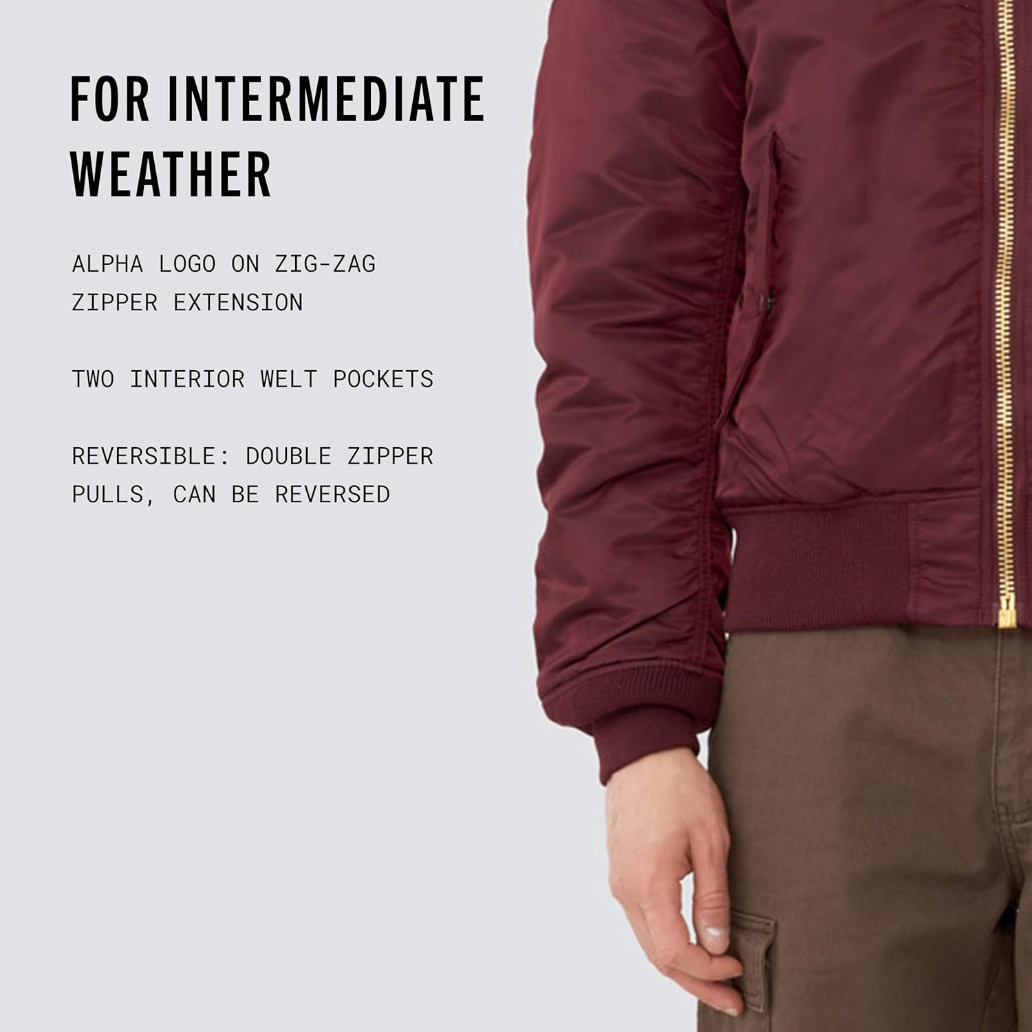 Alpha IndustriesメンズMA-1 スリムフライトボマージャケット