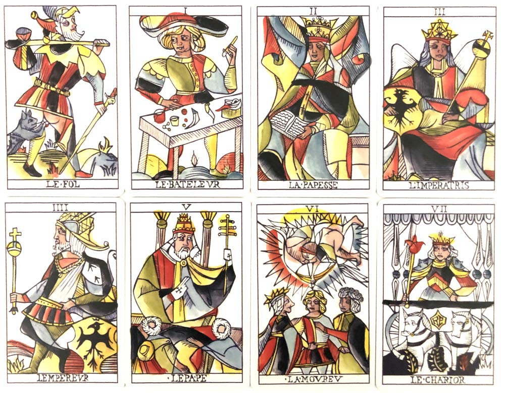Amazon.co.jp: Tarot Cards, 78 Cards, Marseille Edition, Tarot