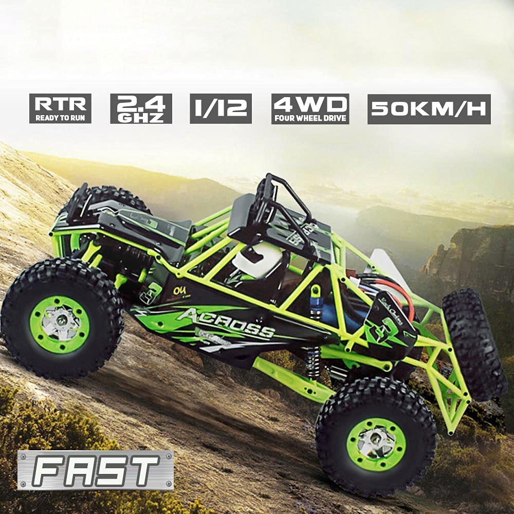 Remote Control Car 1:12 Scale Large Electric Drift RC Cars 50km/h High Speed Race Cars for Boys Adults 2.4GHz Off Road RC Trucks Buggy Toys