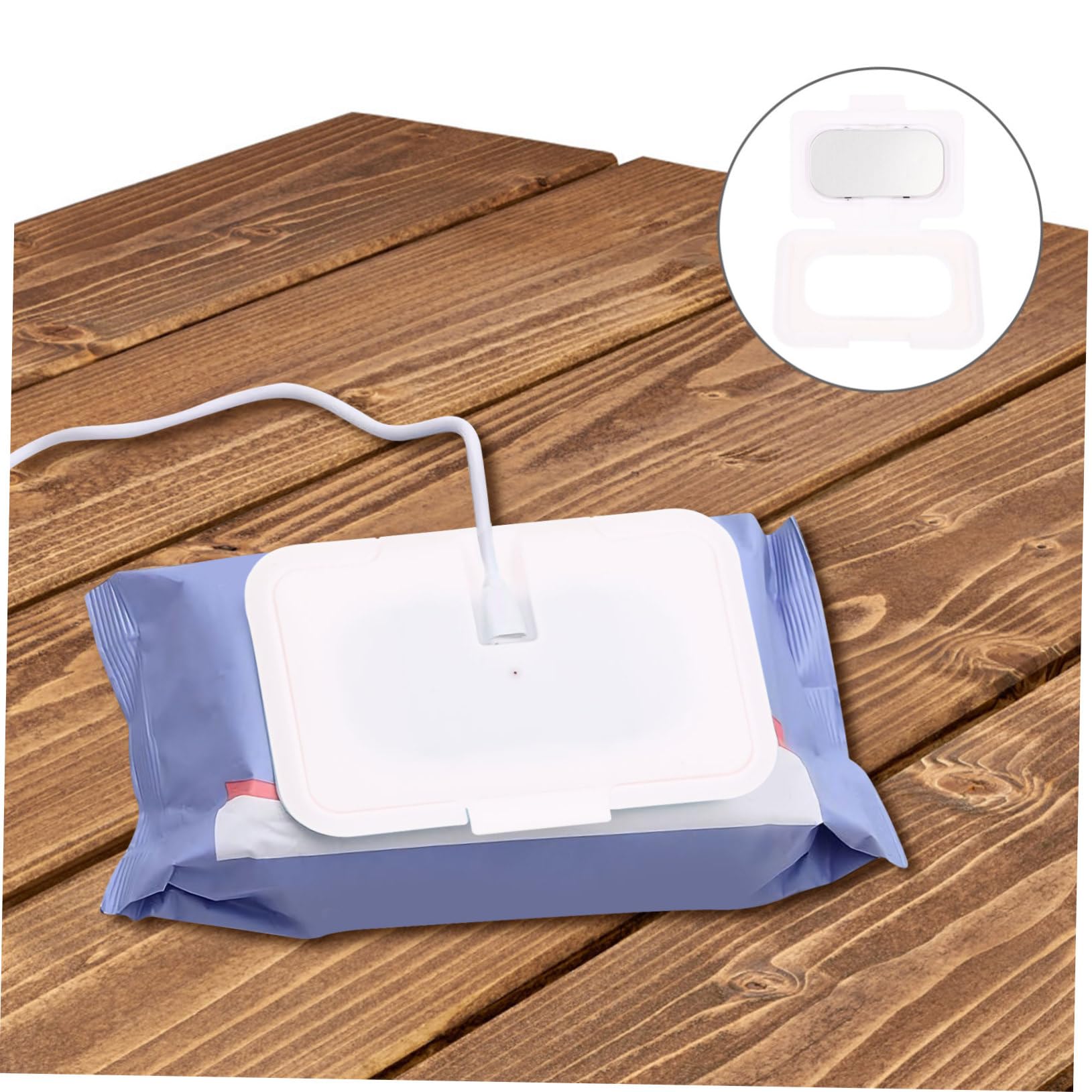 Ipetboom Chauffe-lingettes USB Portable pour Lingettes Humides Bébé