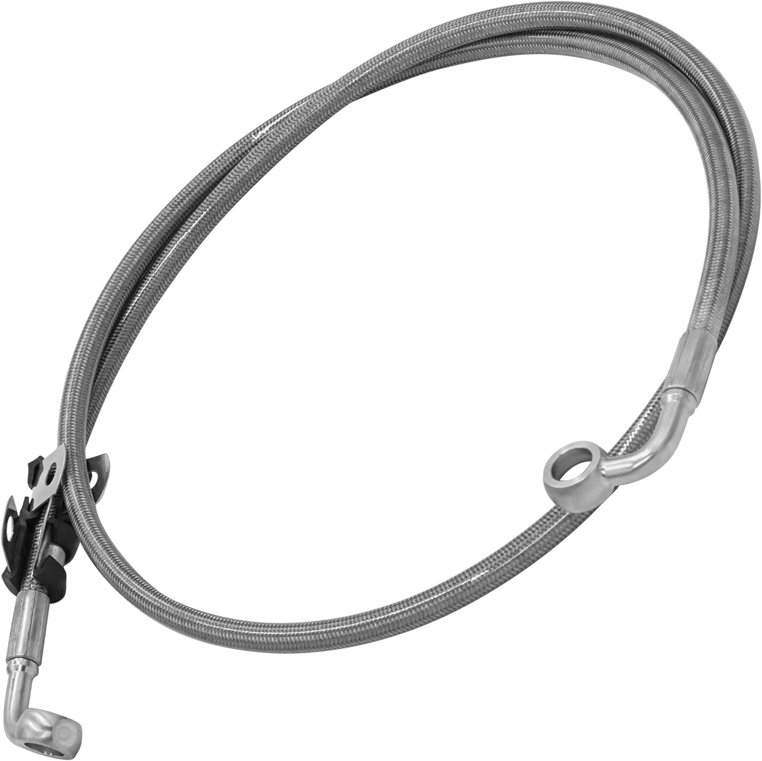 Caltric Front Left Brake Line Compatible with Polaris General 1000 2016-2017/4 1000 2017 / RZR Trail S 1000 16-21 / S4 2019-2021/1912259