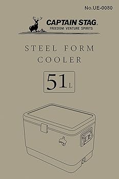 CAPTAIN STAG - キャプテンスタッグ スチールフォームクーラーボックス51Ｌ 71ccfpTG2DL._AC_UL210_SR210,