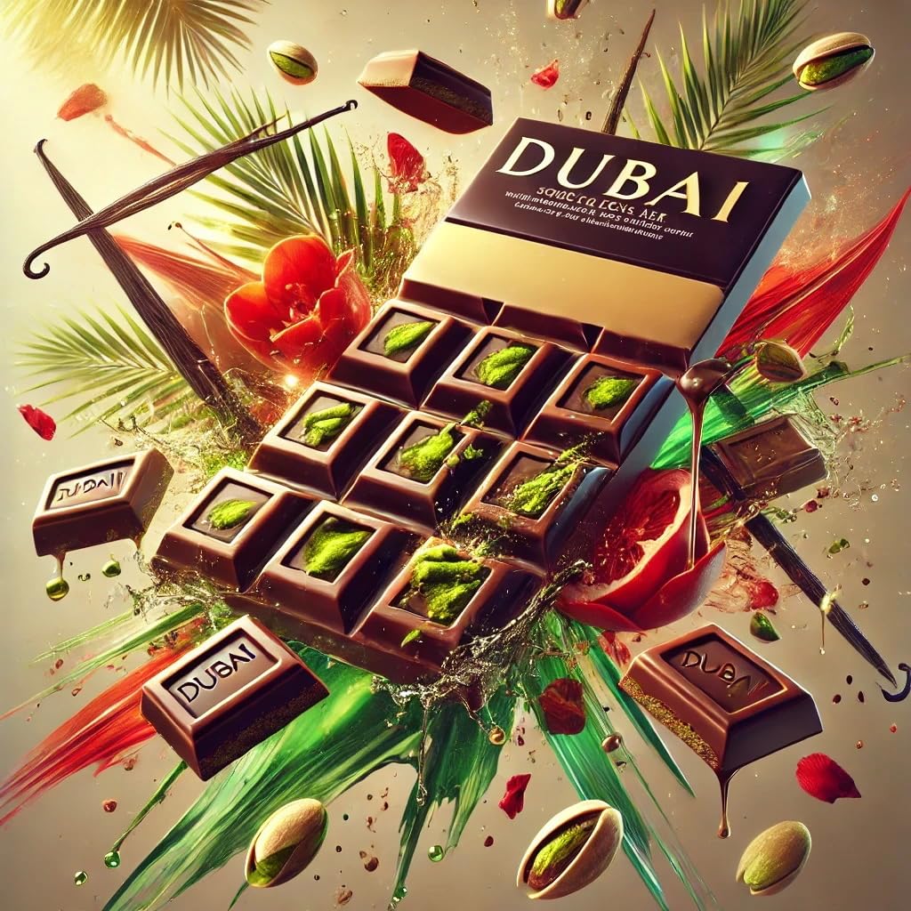 Czekolada Dubai Sultans Dream – wanilia aromat koncentrat – Wegański – Sasami – 100ml