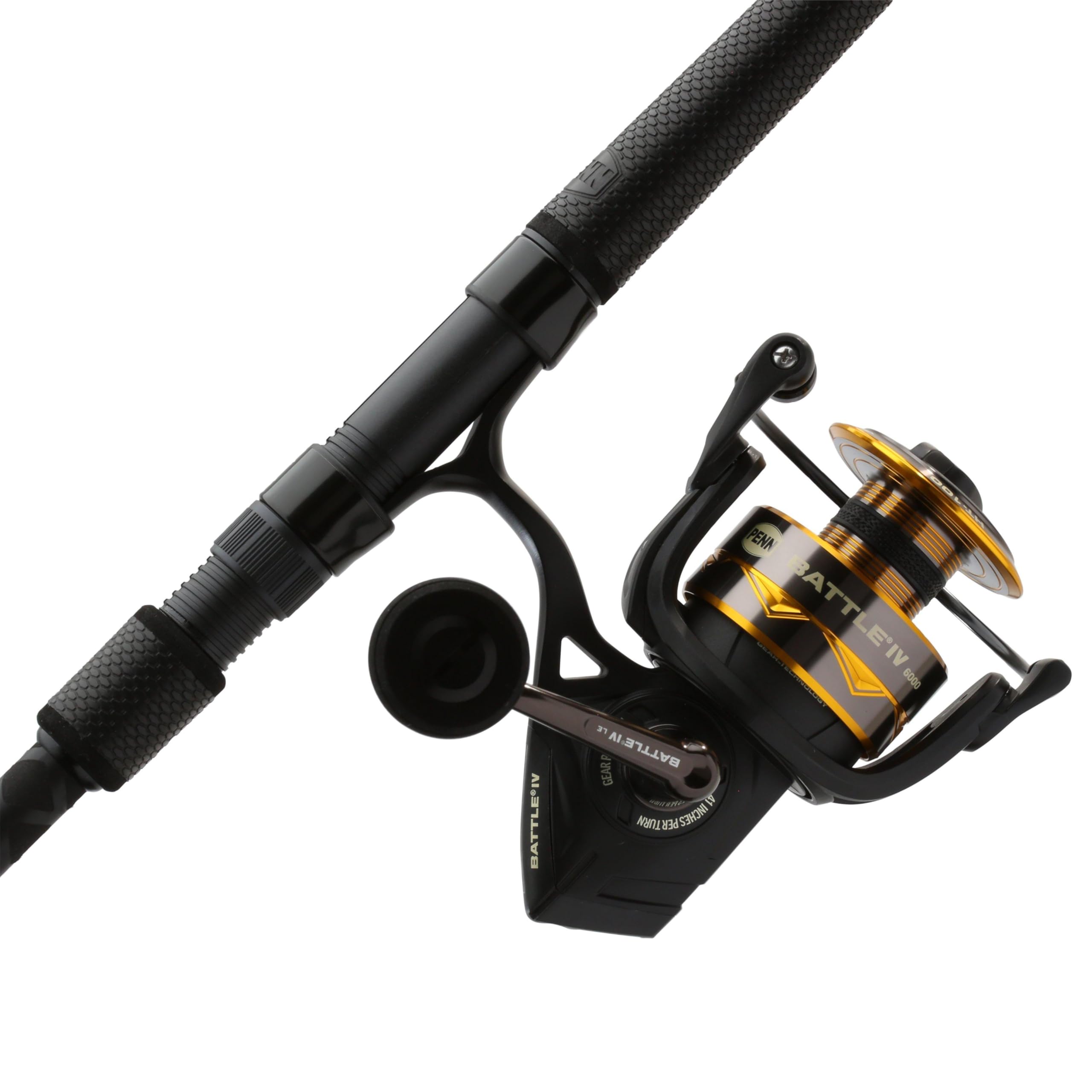 PENN Battle IV Spinning Reel and Fishing Rod Combo