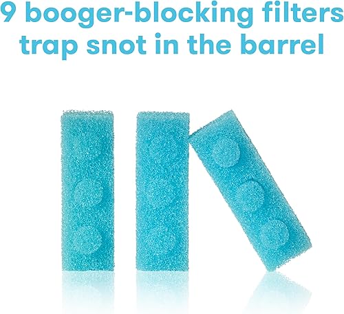 Miniatura 3 de Frida Baby NoseFrida - Kit de accesorios de repuesto y estuche de viaje, cepillo de limpieza de cerdas, 9 filtros de higiene y 2 puntas para limpiar