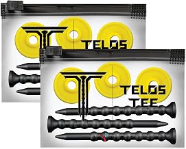 YATTA GOLF Telos Premium Golf Tees, Adjustable Golf Tees, Tee Off with Greater Consistency and Shoot Better Scores