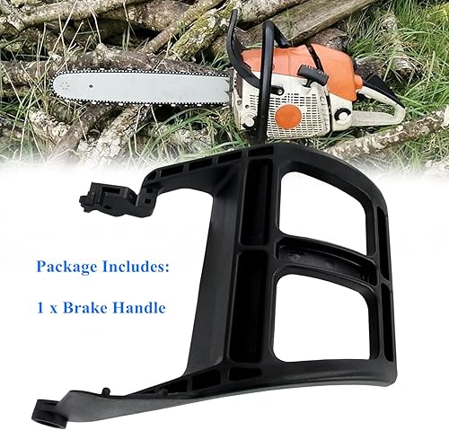 Miniatura 4 de Mango de freno de cadena para motosierra Stihl 029 039 MS290 MS310 MS390 mango de freno protector de mano, sustituye a 1127 792 9100