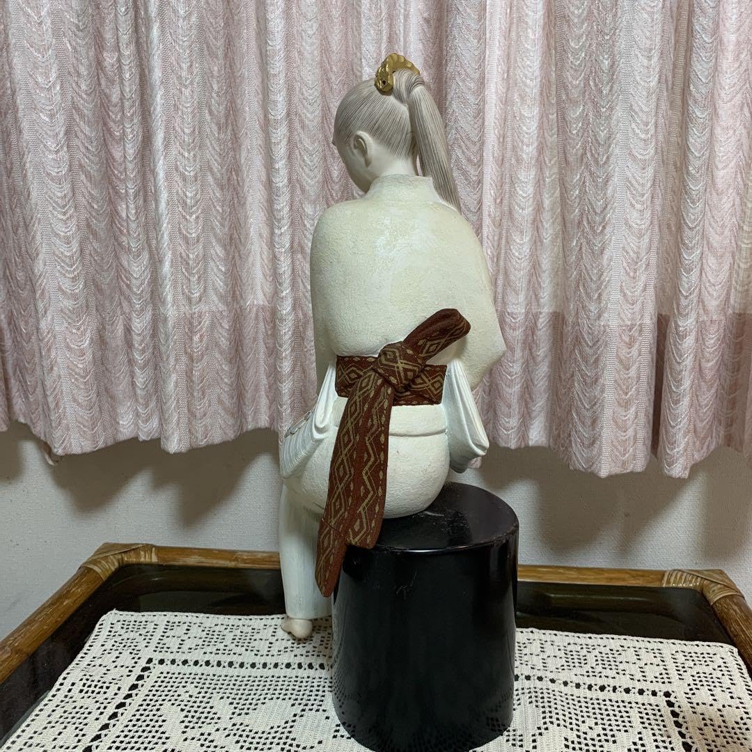 早春 西頭哲三郎 作 日本人形Japanese doll