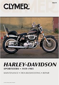 Clymer Shop Manuals Repair Manual for Harley Sportster XLH/XLCH/XL 59-85
