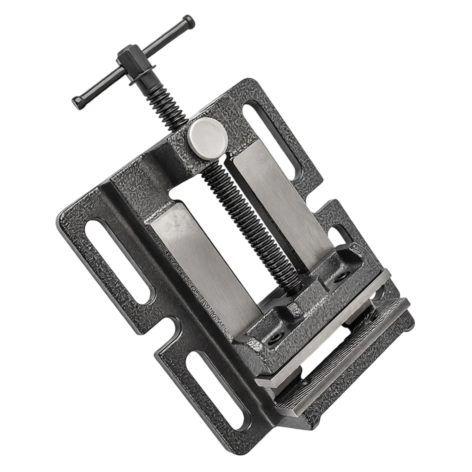 Tsophreniq Functional Quickly Release Table Vise 3.3" Jaw Width Clamp-On Benches Vise For Secure Holding Of Different Sized Objects Small Table Hold For Home Use
