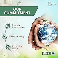 Vista 5 de Pizuna Juego de funda de edredón de 100 % algodón, tamaño individual, 1 pieza + 1 sábana bajera de 400 hilos, tejido de satén blanco, lujoso juego