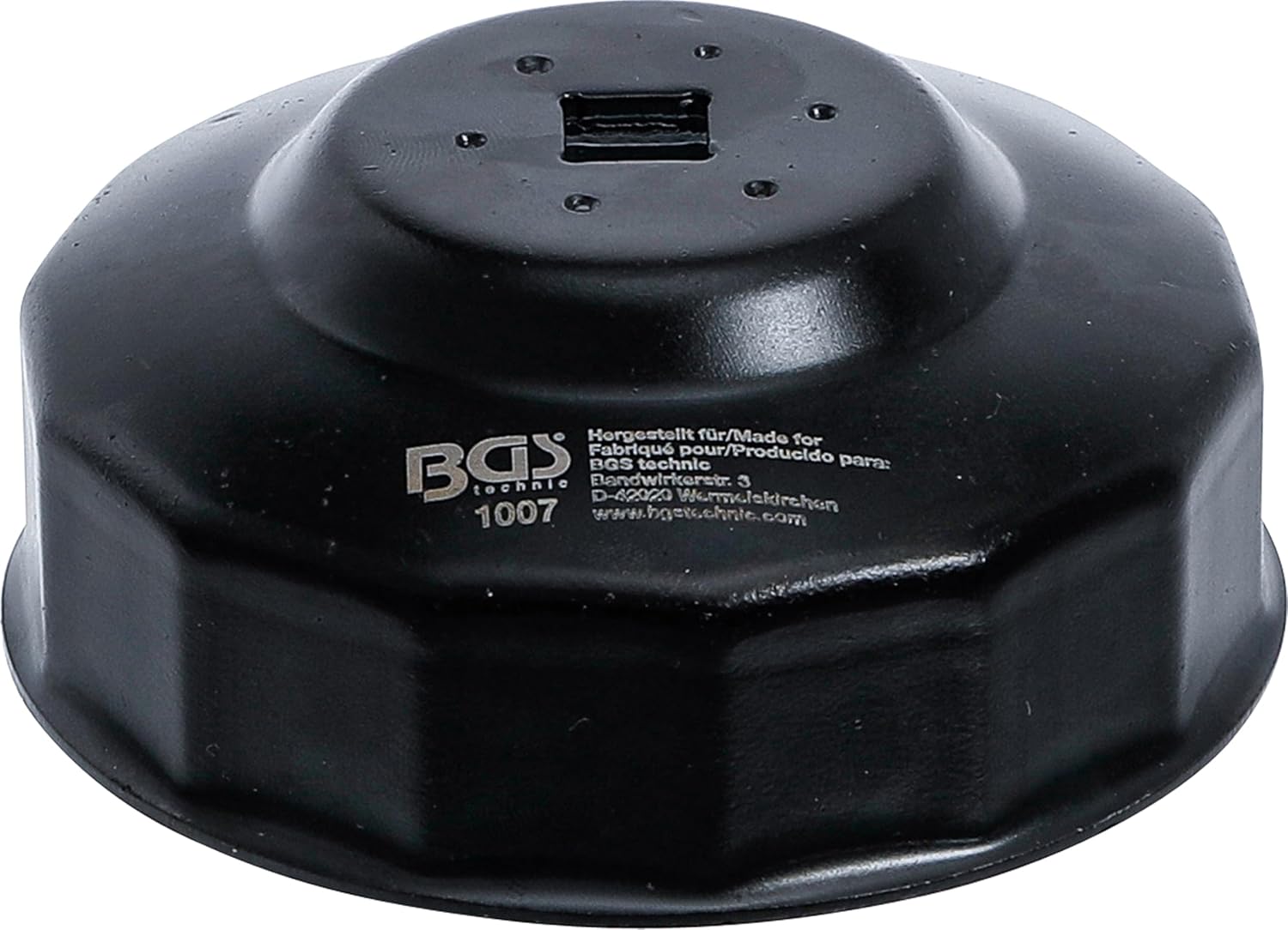 BGS 1007 | Oil Filter Wrench | 14-point | Ø 84 mm | for Mercedes-Benz, Black