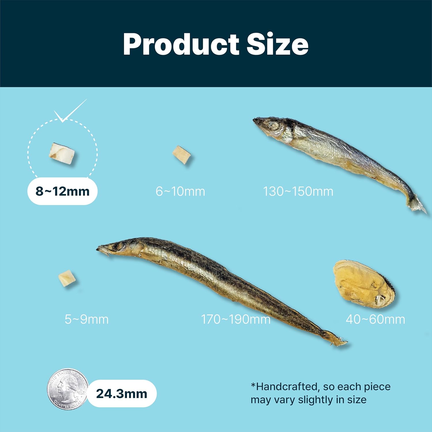 EASTREAT Freeze-Dried Pollack Topper or Treats for Dogs & Cats | Single Ingredient, Wild Caught, Hypoallergenic – 3 Bottles