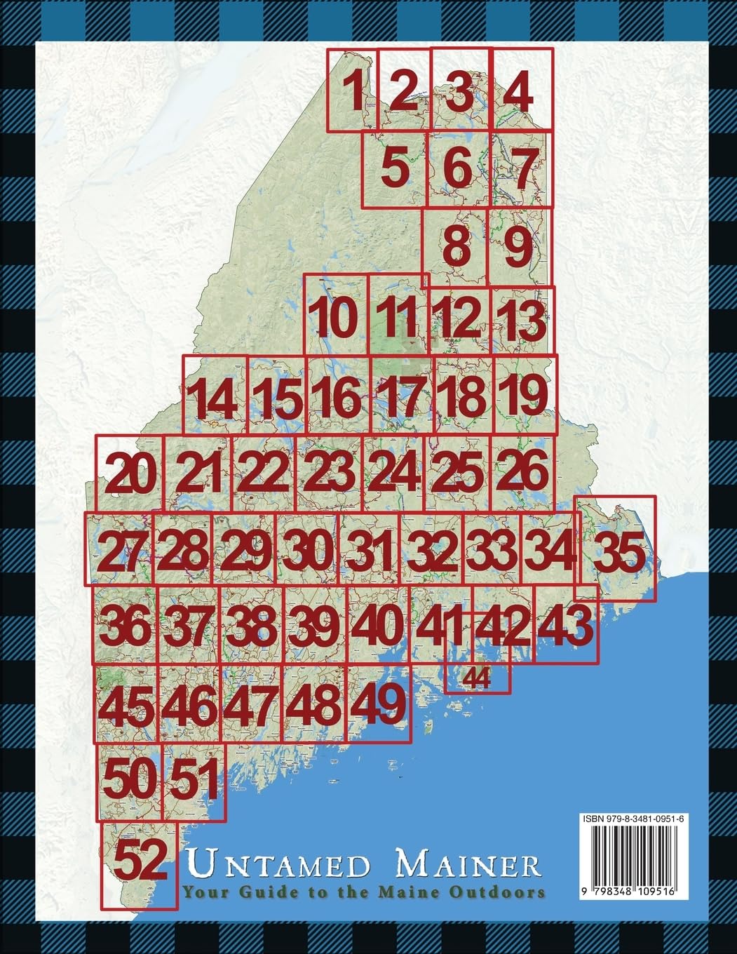2024-2025 Maine Snowmobile Trail Map Atlas      Paperback – December 9, 2024