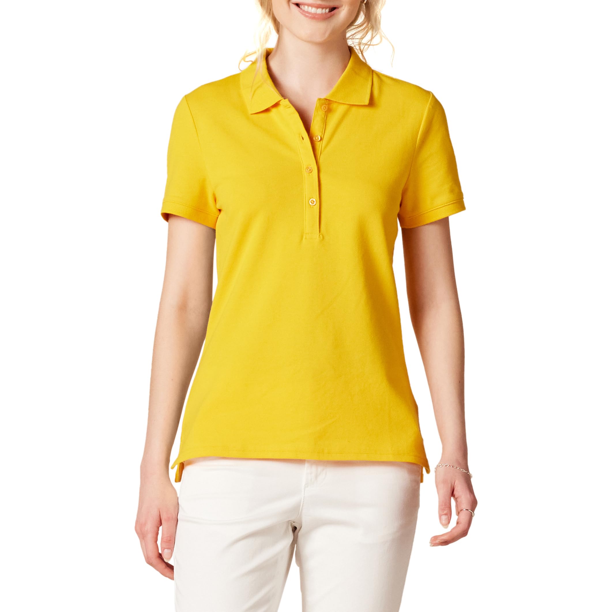 Women's Short-Sleeve Polo Shirt (Available in Plus Size)