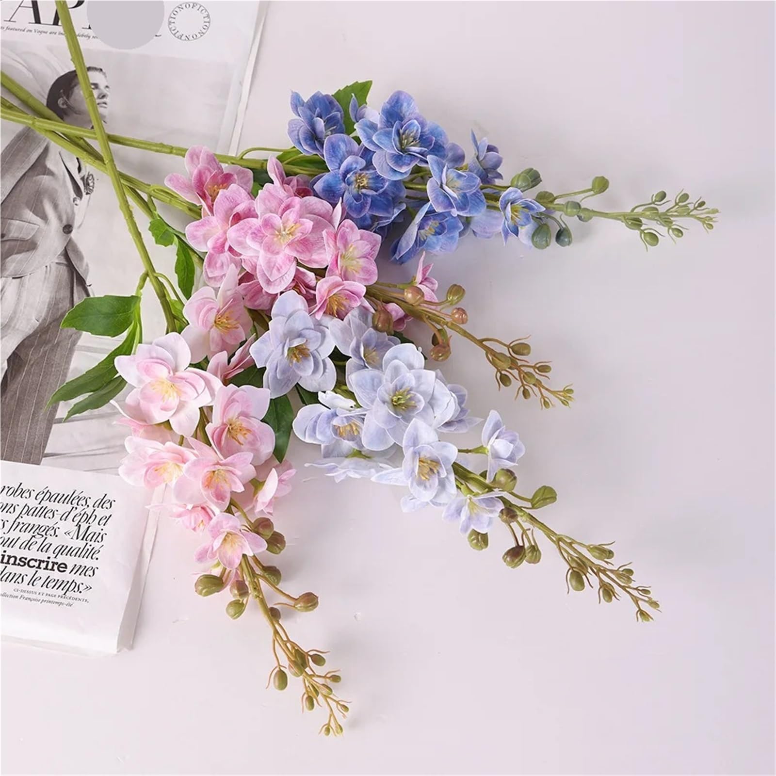 Künstliche Delphinium Künstliches Delphinium aus Latex
