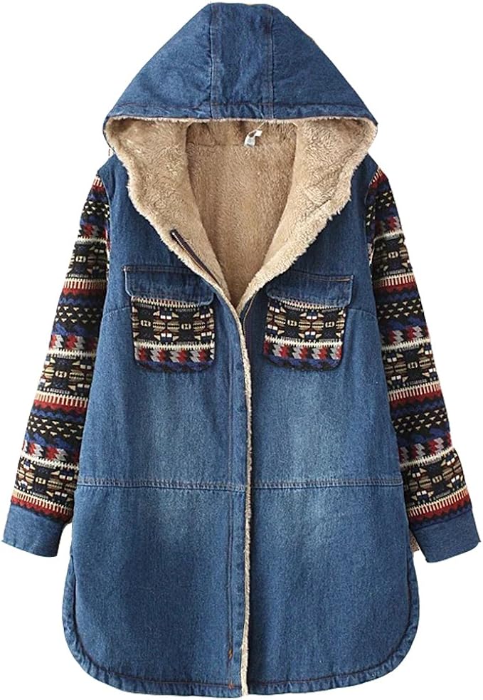 Amazon Lisa Pulster デニム コート 裏起毛 レディース 厚手 モッズコート アウター コート ジャケット 裏ボア コート ジャケット 通販 Amazon Lisa Pulster デニム コート 裏起毛 レディース 厚手 モッズコート アウター コート ジャケット 裏ボア コート ジャケット 通販