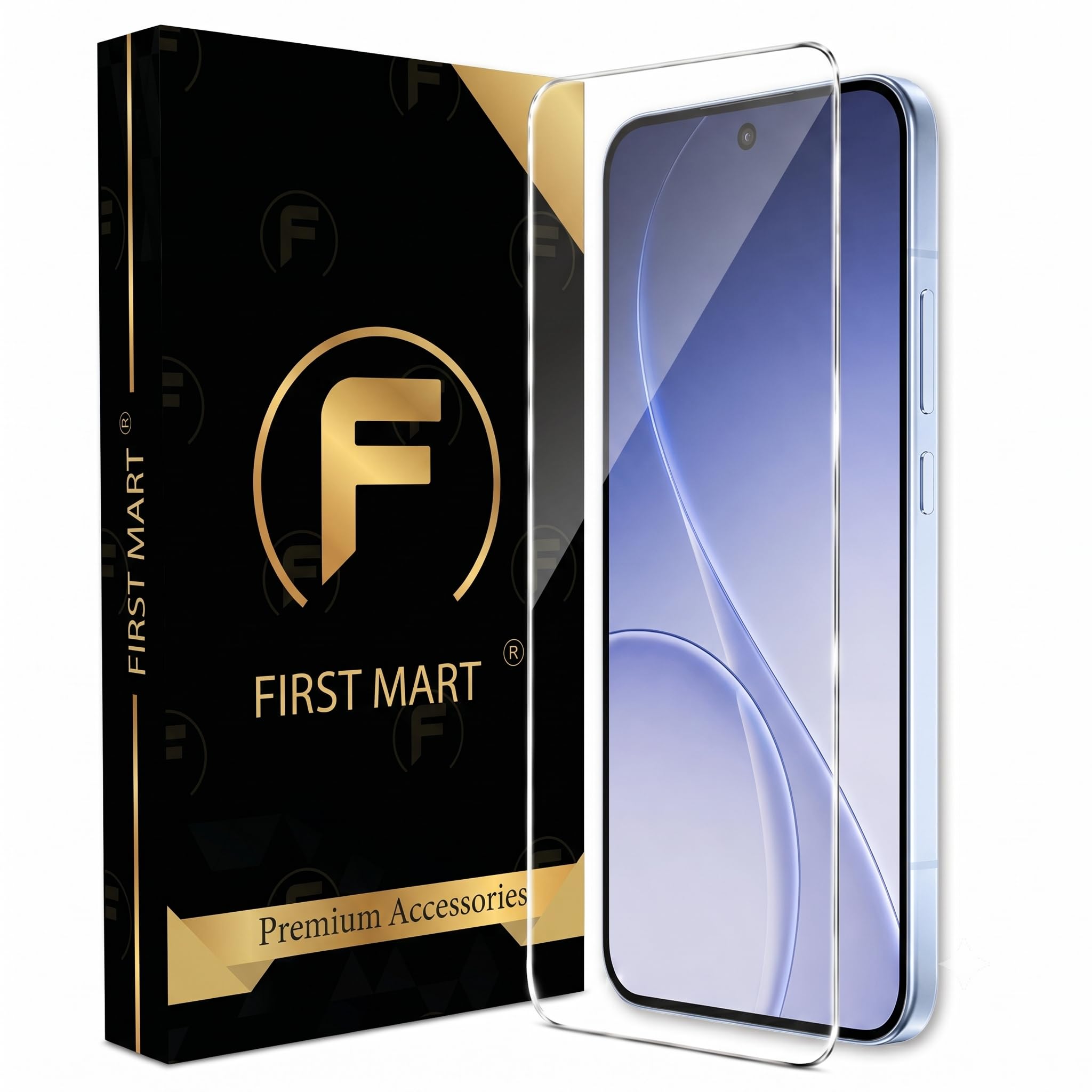 FIRST MART 3D Borderless Tempered Glass for Oppo Reno 15 & Oppo Reno 15C | HD Clear Edge-to-Edge Screen Protector, 9H Scratch Resistant, Oleophobic, Case-Friendly | Pack of 1-picture-28