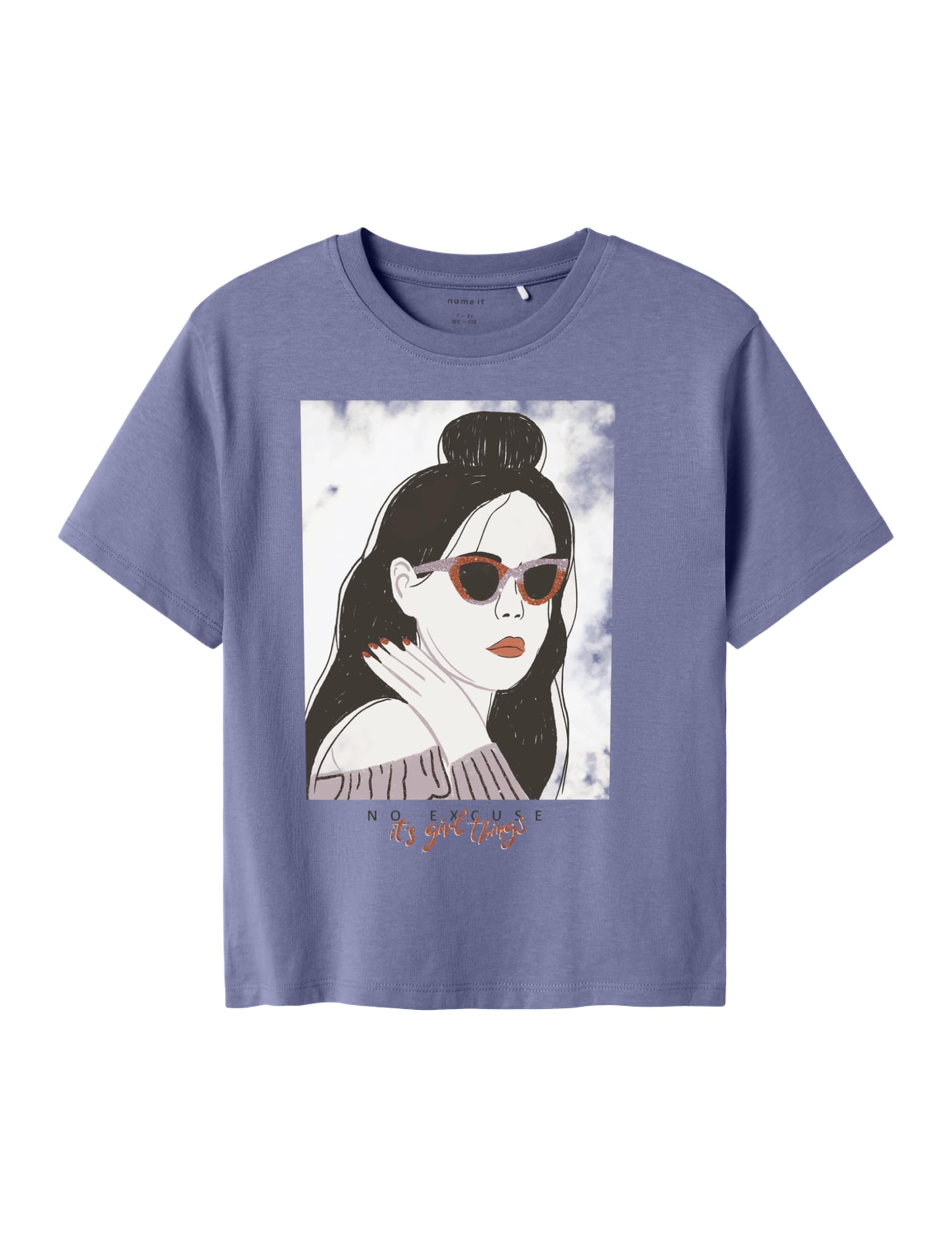 NAME IT Mädchen Nkfobia Nreg Ss Top Box