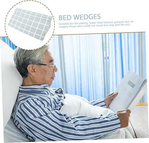 Miniatura 4 de Almohada de cuña para el cuidado de ancianos Cojín ergonómico de cuña de posicionamiento para apoyo y comodidad de alta densidad para uso en el