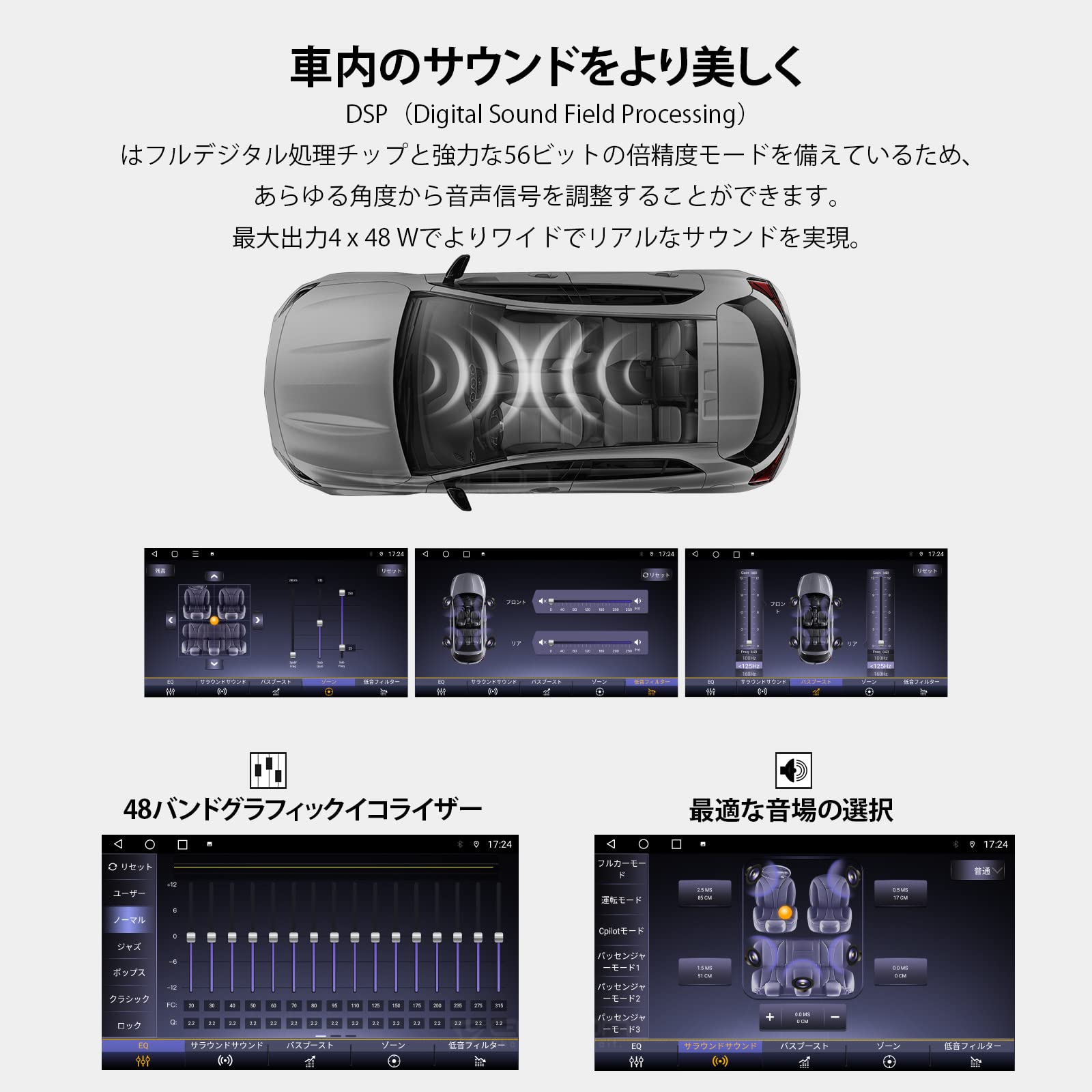 Amazon.co.jp: EONON カーオーディオ カーナビ プレーヤー・レシーバー 