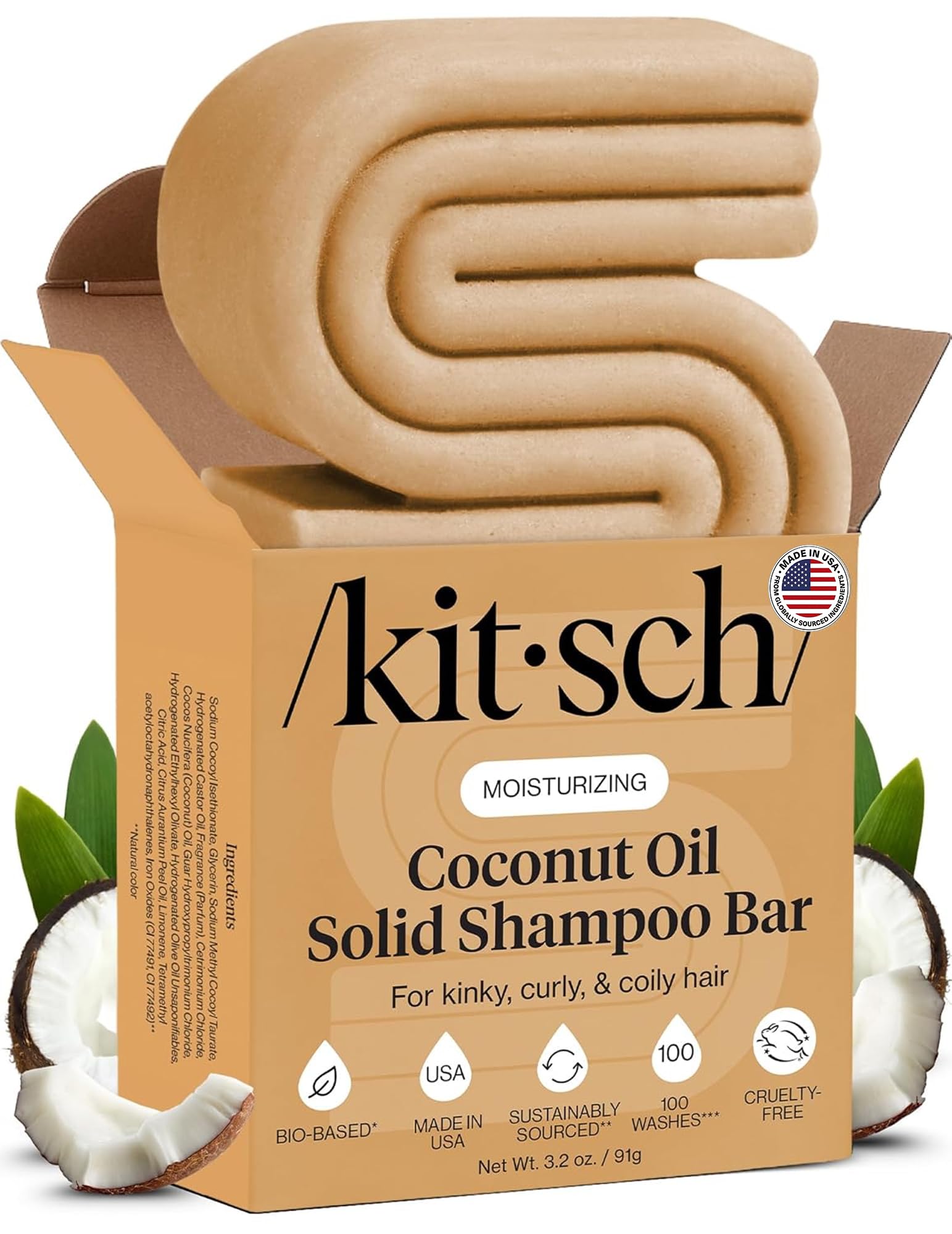 Kitsch Coconut Oil Bar