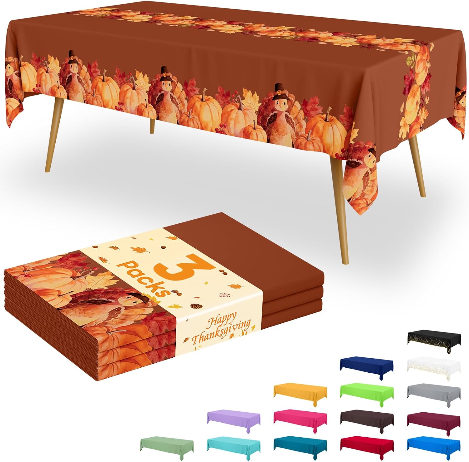 Amazon Offee Amazon.com: Smiry Disposable Table Cloth 3 Pack, 54 x 108 Inch ...