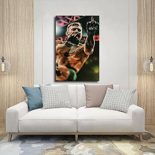 Miniatura 5 de Póster de lucha firmado de CM con cita Canavs para habitación de niños, estilo marco de 20 x 30 pulgadas (19.7 x 29.5 in)