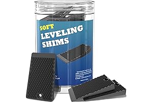Table Wedges Levelers: Cuttable, Stackable Shims for Uneven Tables