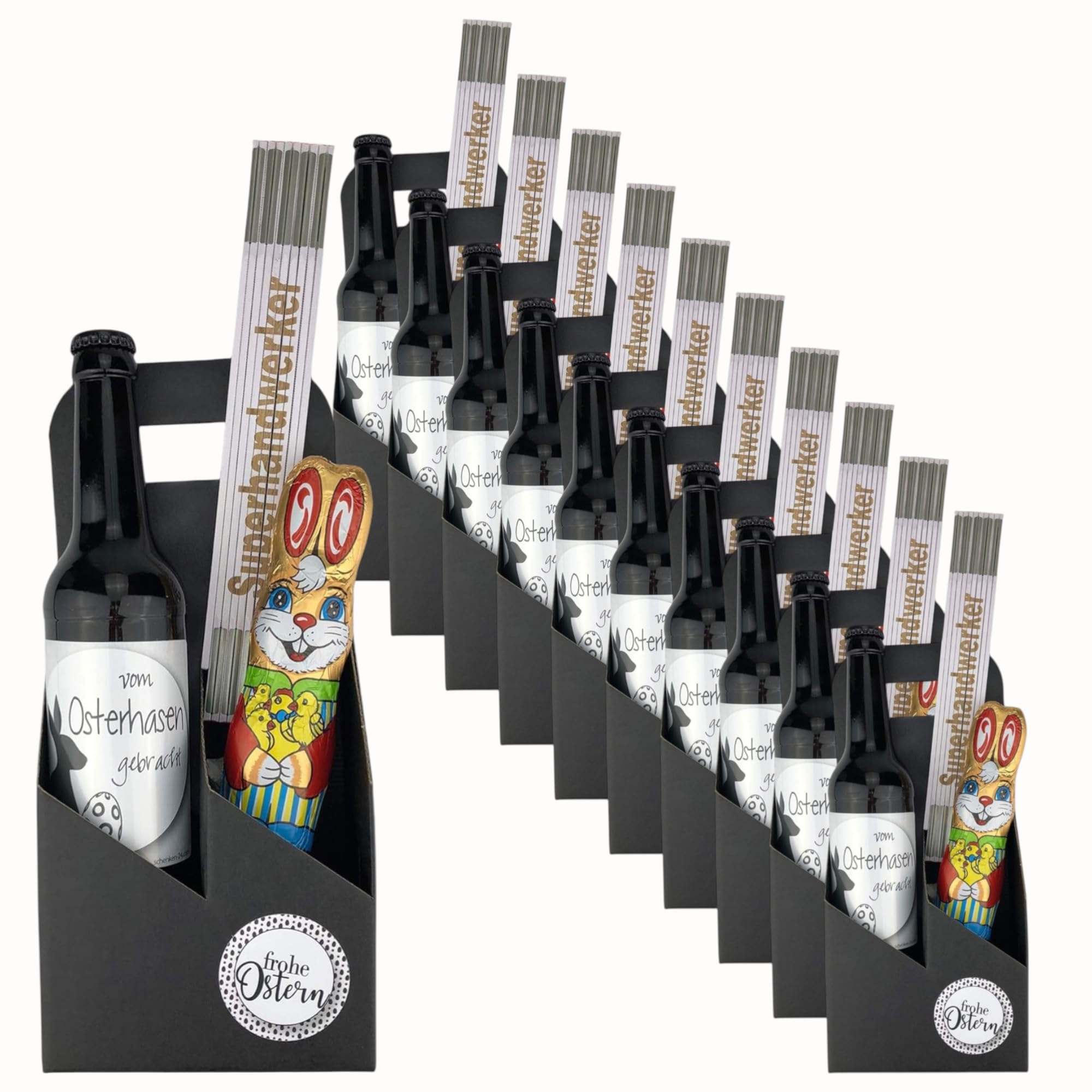 10x Ostergeschenke für Mitarbeiter/Geschenke/Auswahl/Ostern/Osterhase/Kollegen/Geschenk 01