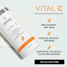IMAGE Skincare, VITAL C Hydrating Intense Moisturizer, Lightweight Face Lotion with Hyaluronic Acid and Shea Butter, for Dry Skin, 1.7 fl oz.