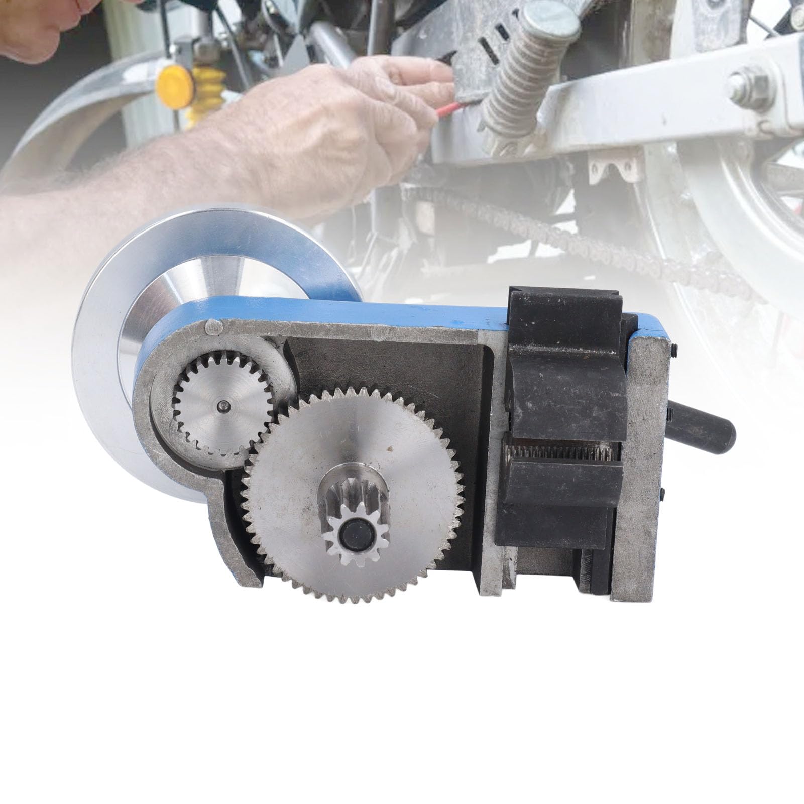 Wózek ślizgowy Tokarki, Mini Obrabiarka Przesuwna ze śrubą pociągową o Skoku 2,0 Mm, Koło Ręczne ze Stopu Aluminium Obrotowy Uchwyt Korbowy do 0618 CJ18 CJ0618A 7x12 7x14 0618 3B