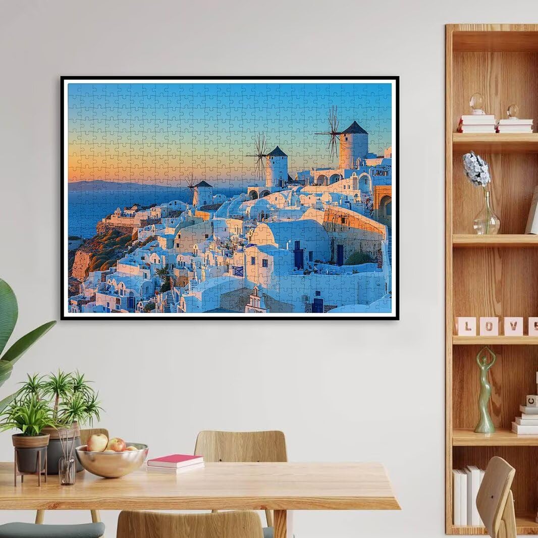Puzzle dla dorosłych 1000, greckie puzzle dla dorosłych -4456