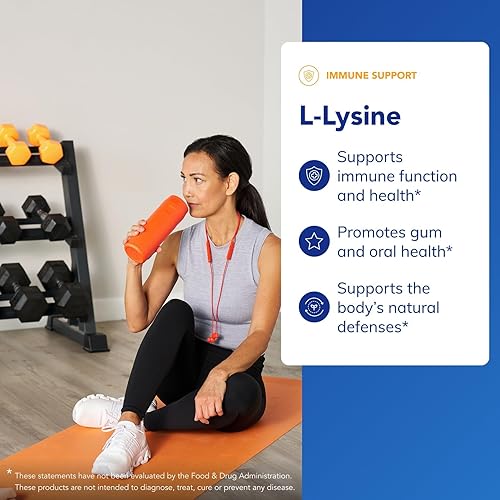 Vista 3 de Pure Encapsulations L-Lysine - Essential Amino Acid Supplement for Immune Support & Gum, Lip Health* - with L-Lysine HCl - 90 Capsules