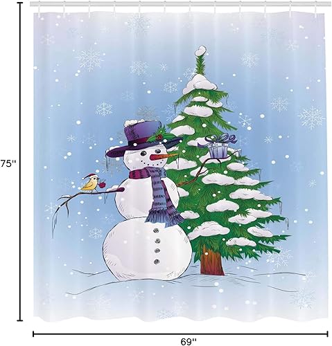 Miniatura 5 de Cortina para regadera de escena lluviosa