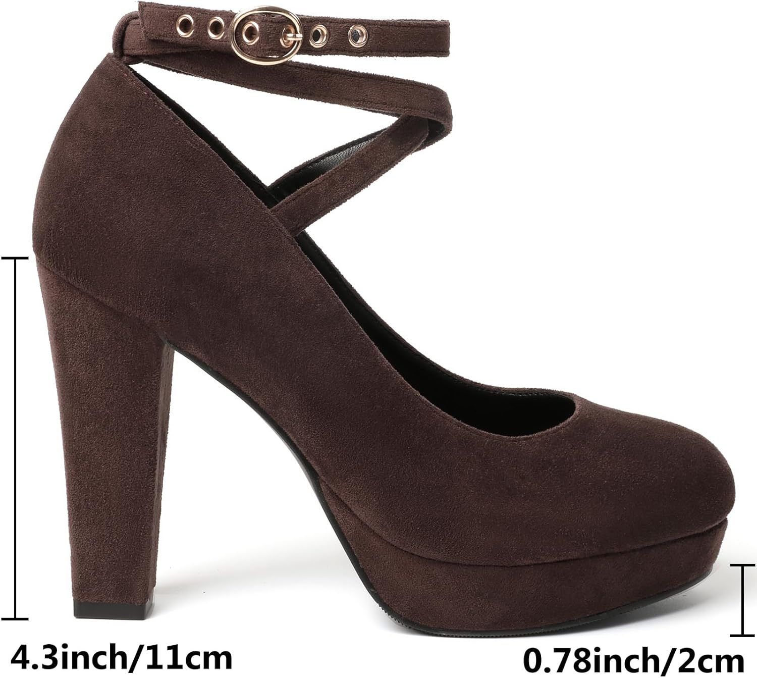 Mostrin Fashion Vintage Womens Small Bowtie Platform Pumps Ladies Sexy High Heeled Shoes - Image 5