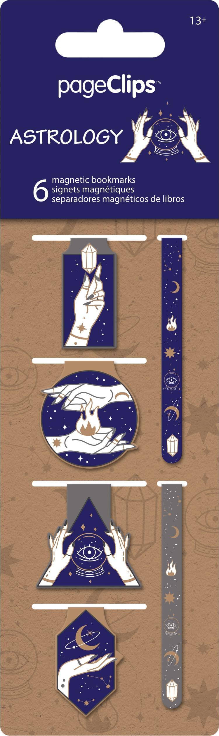 Astrology Magnetic Page Clips (6-Pack) Stationery